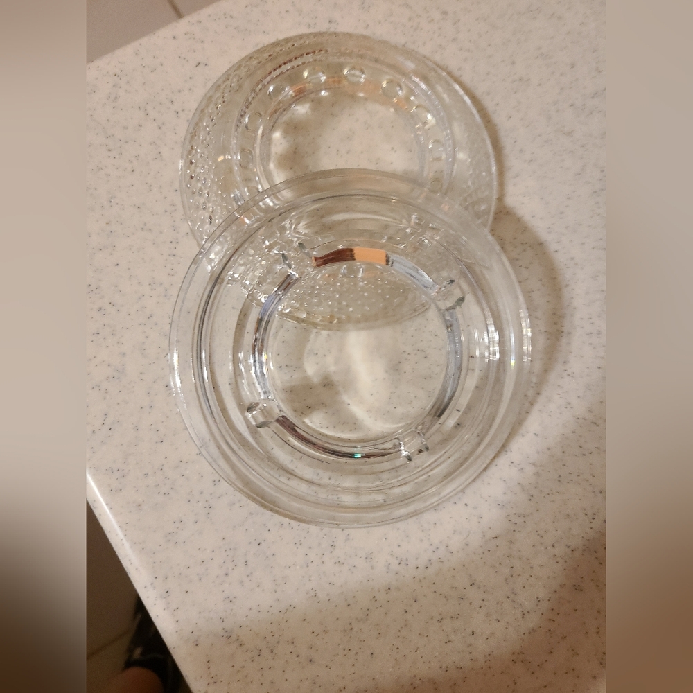 2 small aahtrays for sale